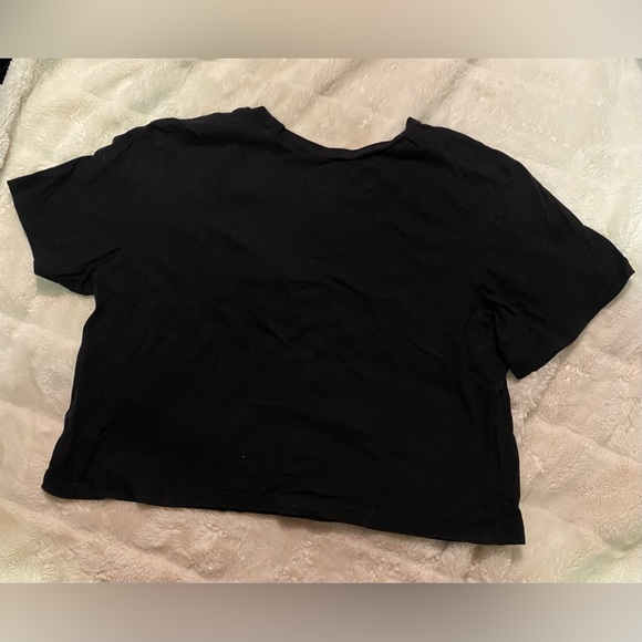 Vans Black Crop Top - Picture 3 of 3